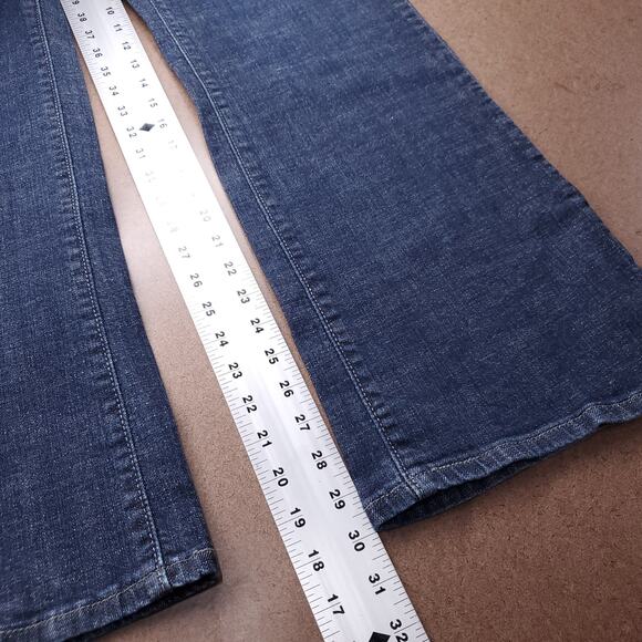 Levi's 512 Jeans Women 16M Dark Wash Bootcut Perfectly Slimming Western Rodeo - Picture 6 of 12